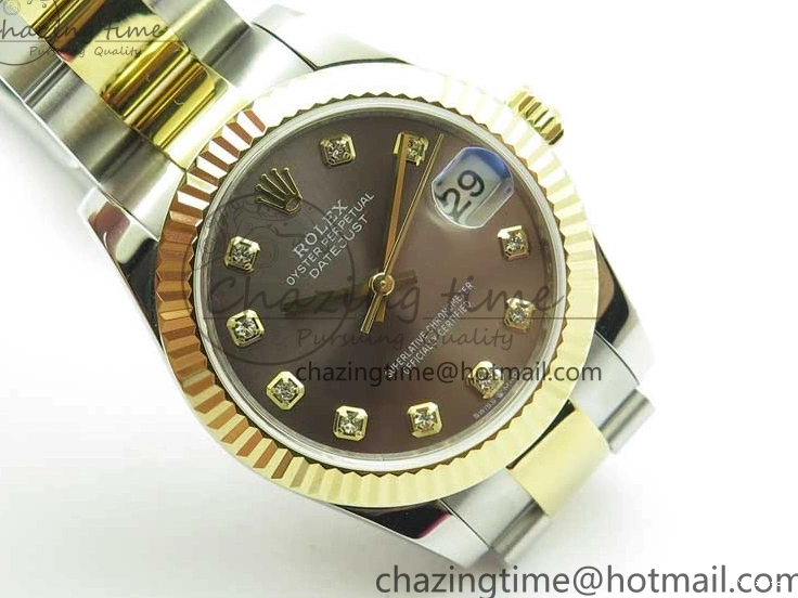 YG SS Maker 278273 Dial Diamonds YG Bracelet Datejust 31mm Best Gray Edition SS BP on Oyster 0127